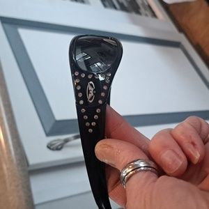 Riding glasses with bling on the sides
